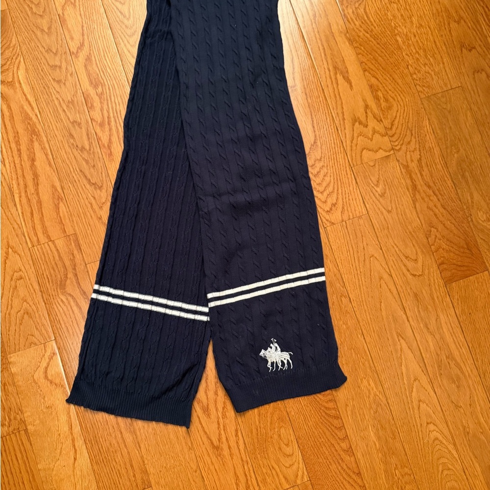 Polo Ralph Lauren Navy scarf.